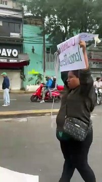 Por tercer día consecutivo: Vecinos de Álvaro Obregón bloquean por falta de agua