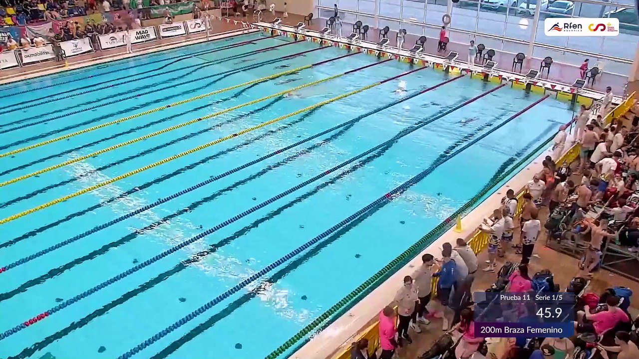 XIII CTO. DE ESPAÑA DE NATACION POR FEDERACIONES AUTONÓMICAS CAT. JUNIOR E INFANTIL Viernes tarde