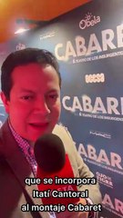 Llena de sensualidad, Itatí Cantoral vuelve a Cabaret (VIDEO)