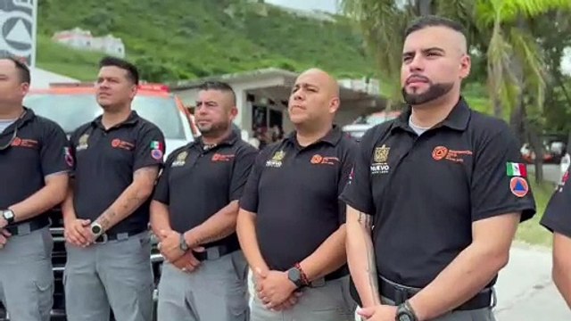 Rescatistas de Protección Civil Nuevo León se capacitan en Brownsville, Texas