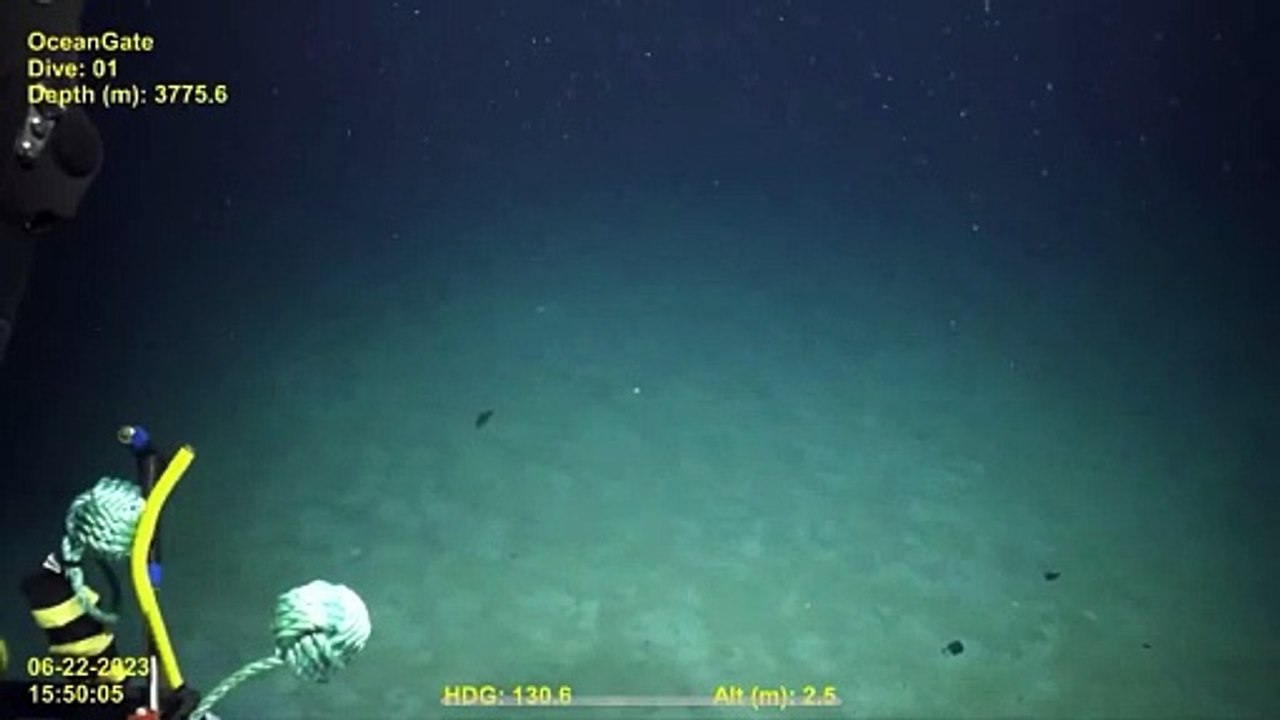 Revelan imagen de Titán, sumergible de OceanGate que implosionó en 2023