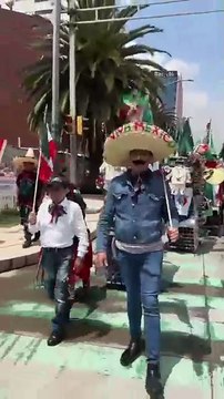 Vendedores de artículos patrios realizan caravana e inician vendimia