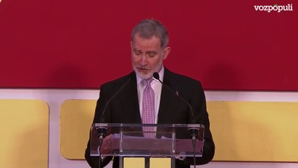 El Rey pide reconstruir tras la dana "con conciencia de la realidad del territorio y clima"