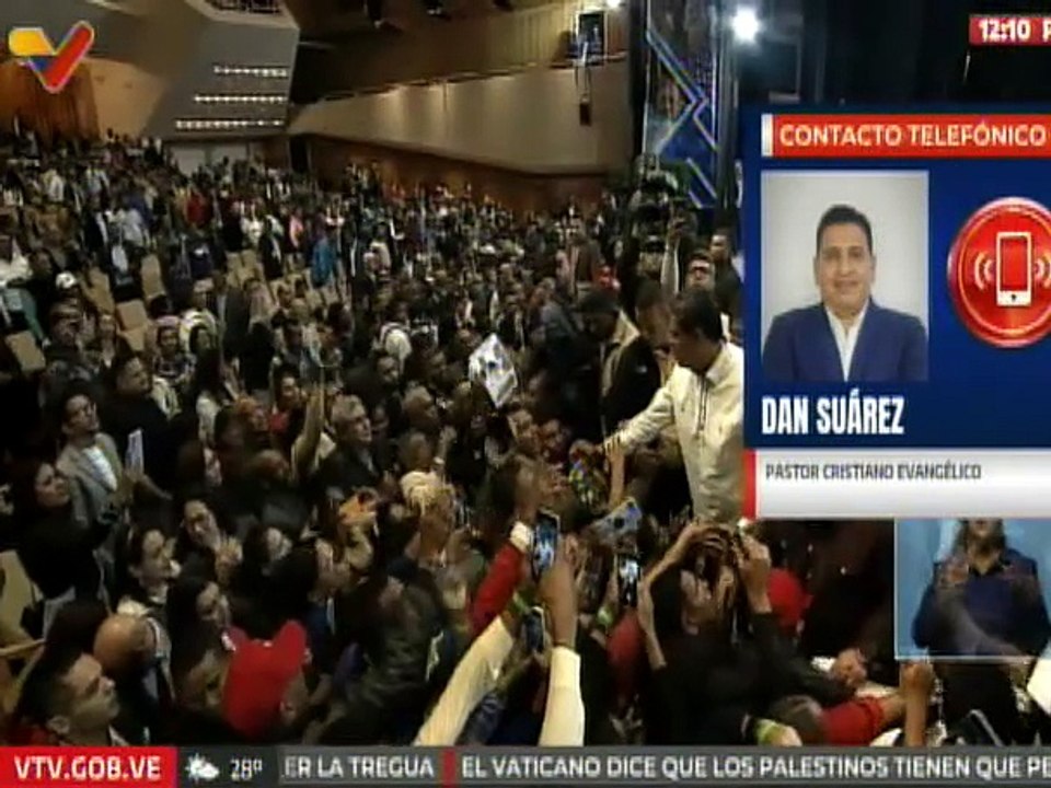 Pastor Cristiano Dan Suárez: La iglesia cristiana expresa su amor y apoyo al pdte. Nicolás Maduro