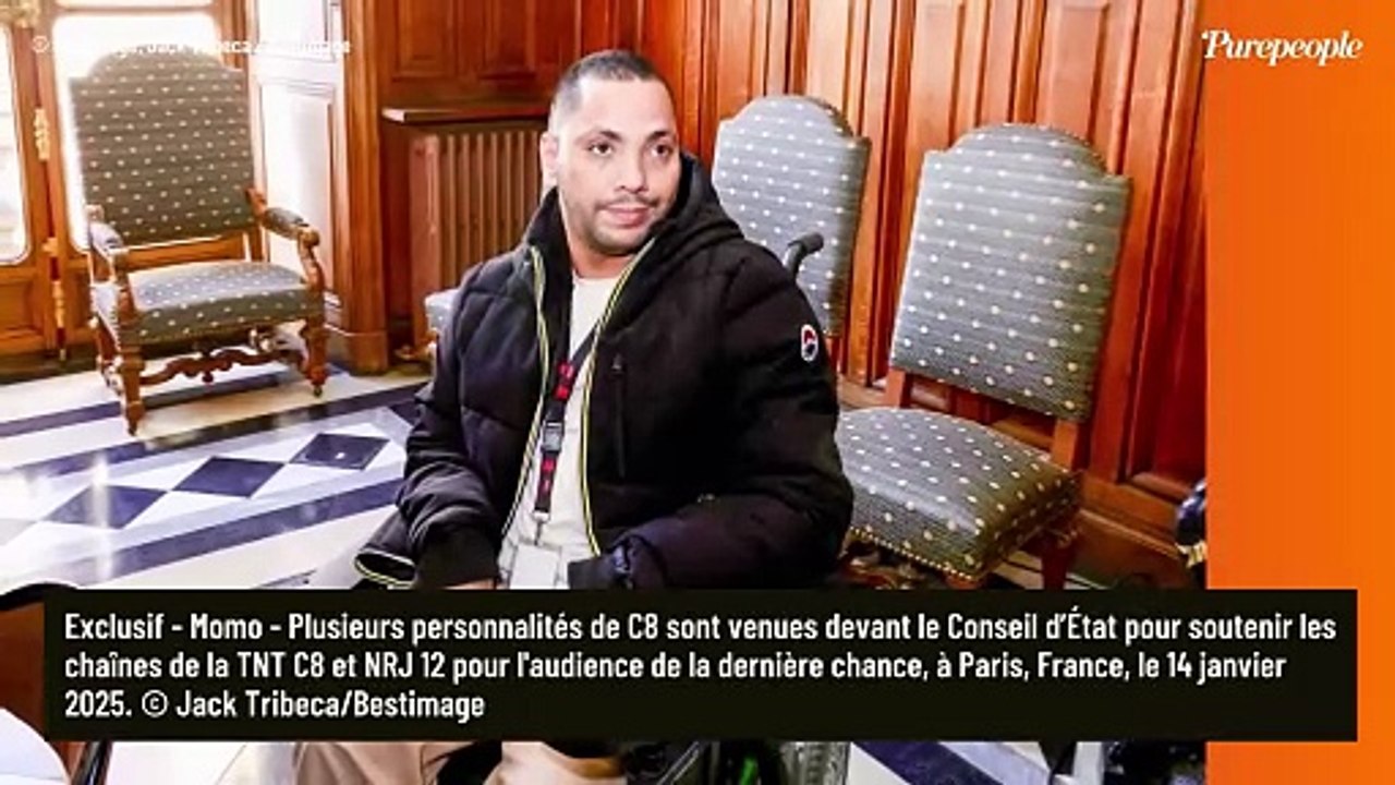 Fin de C8 : les animateurs de la chaîne se réunissent devant le Conseil d'État, une absence de taille fait parler
