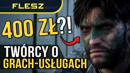 Cena nowego MGSa to PRZESADA! Ubisoft wierzy w gry-usługi. FLESZ - 14 lutego 2025