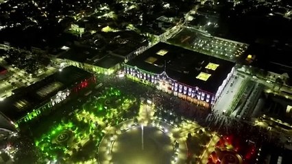 ¡Por primera vez, una mujer! Así Delfina Gómez dio Grito de Independencia