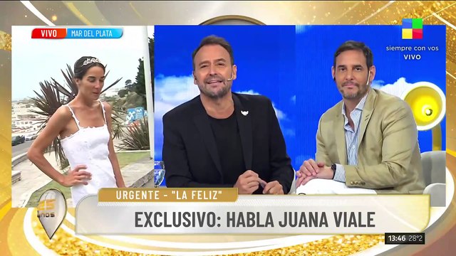 La metida de pata de Juana Viale al mostrar el look con el que se la verá en el programa que grabó en Mar del Plata