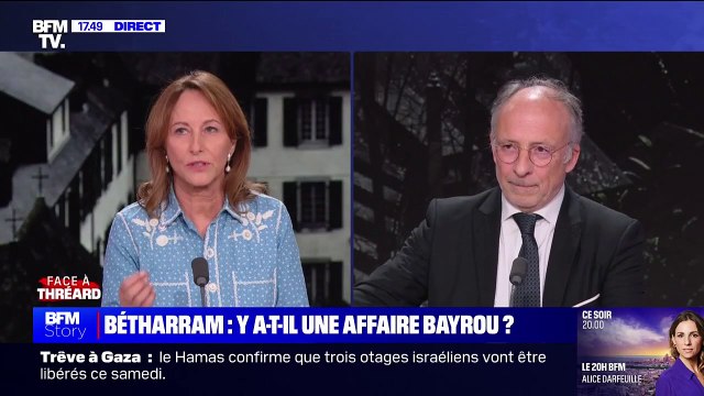 Affaire Bétharram: François Bayrou ne peut pas nier être au courant puisque le magistrat affirme qu'il est venu le voir , assure Ségolène Royal