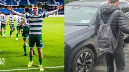 Michael Noonan, jugador del Shamrock Roves, al instituto tras ser el más joven en marcar en Europa