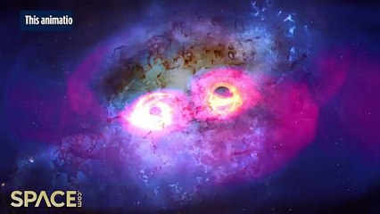 Rarely Seen Early Universe Quasars On Collision Course Via Hubble Telescope