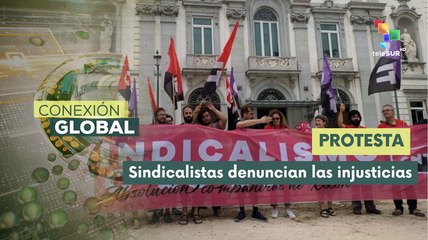 Seis sindicalistas han sido condenadas a tres años y medio de prisión