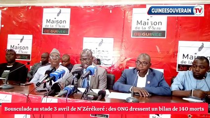 Bousculade meurtrière au stade 3 avril de N'Zérékoré