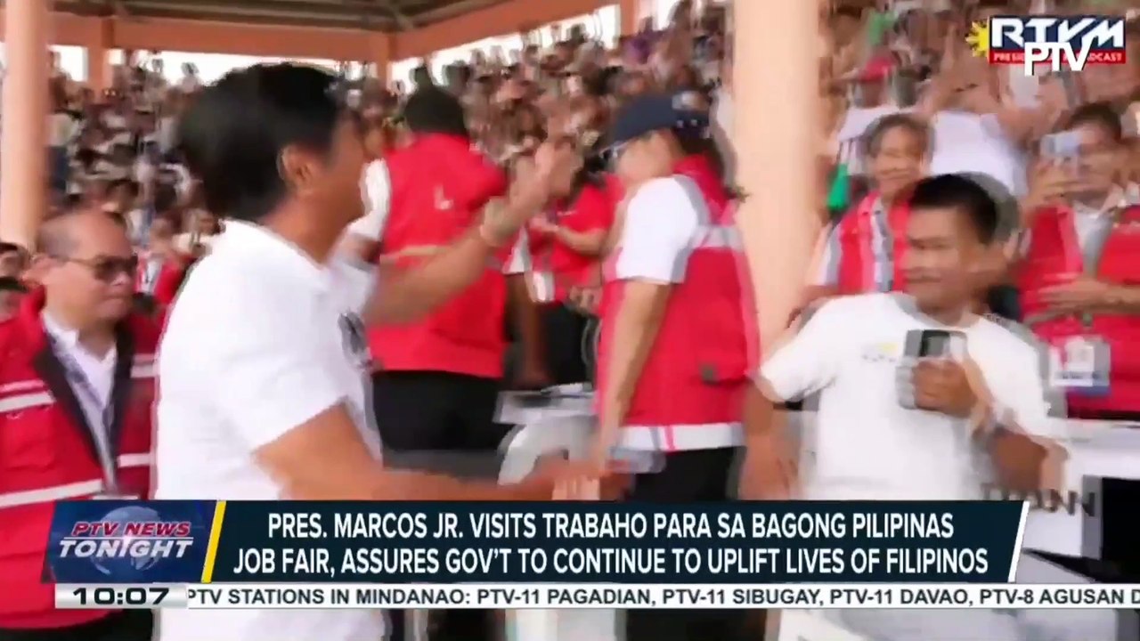 PBBM visits ‘Trabaho para sa Bagong Pilipinas’ job fair, assures gov’t to continue to uplift lives of Filipinos
