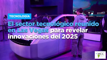 El sector tecnológico reunido en Las Vegas para revelar innovaciones del 2025
