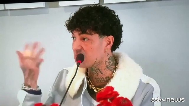 Sanremo, Tony Effe: la collana? Le regole devono essere uguali