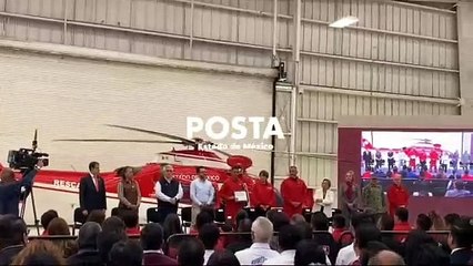 30 años de heroísmo aéreo; reconoce Delfina Gómez al grupo Relámpagos (VIDEO)