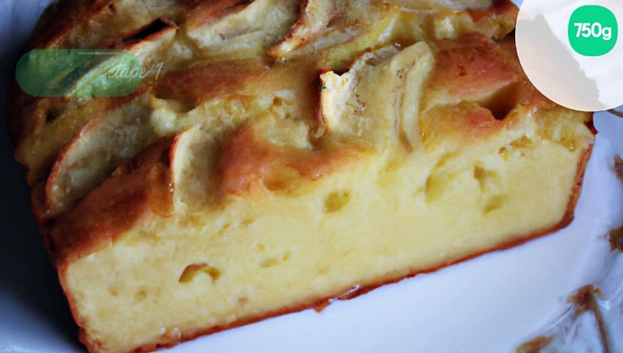 Gâteau pommes coco