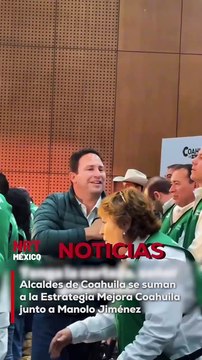 El gobernador de Coahuila, Manolo Jiménez, encabezó la firma de la Estrategia Mejora Coahuila, un plan que busca fortalecer el desarrollo social, económico y de seguridad en el estado
