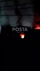 Incendio consume domicilio en García, Nuevo León