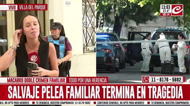 Doble femicidio en Villa del Parque: madre e hija fueron asesinadas a cuchillazos