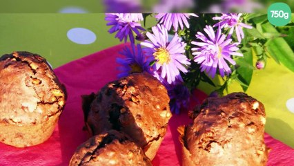 Muffins au chocolat & pralin (sans beurre)