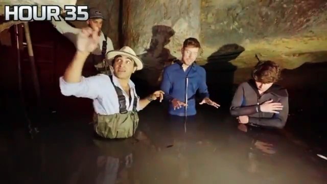 I spent 100 hours inside the pyramids mr beast