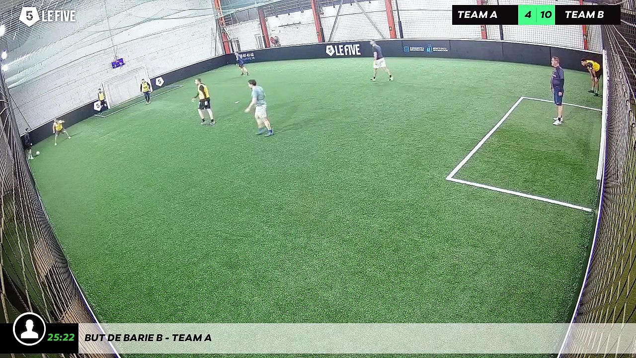 But de Barie B - Team A