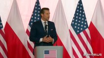Hegseth in Polonia 