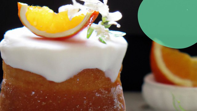 Gâteau au yaourt à la fleur d'oranger