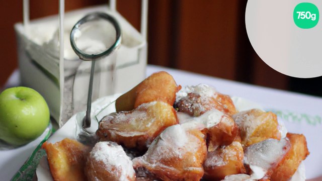 Beignets aux pommes faciles et rapides