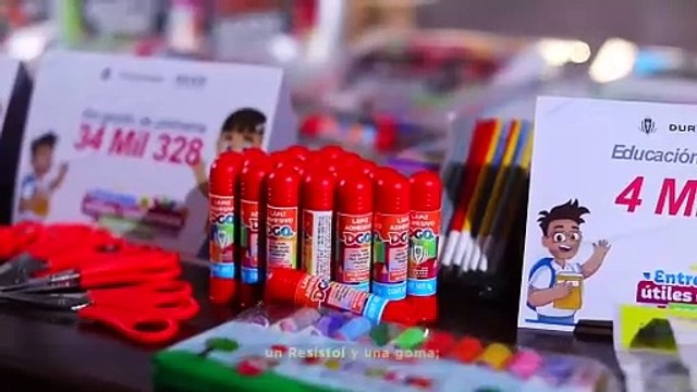 Uniformes y útiles gratuitos listos para ser entregados a estudiantes de Durango