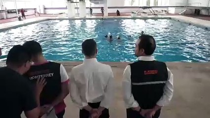 Supervisa Colosio rehabilitación del Domo Acuático de Ciudad Deportiva