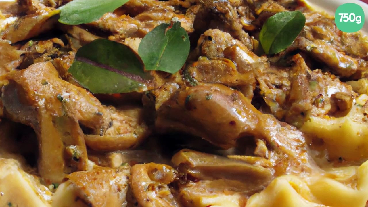 Pâtes aux pleurotes