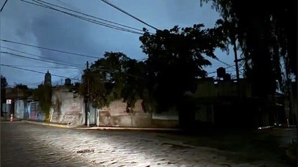 Deja lluvia árboles caídos y daños en Tepotzotlán (VIDEO)