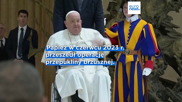 Papież Franciszek w szpitalu z powodu zapalenia oskrzeli