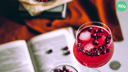 Cocktail Spritz aux cranberries