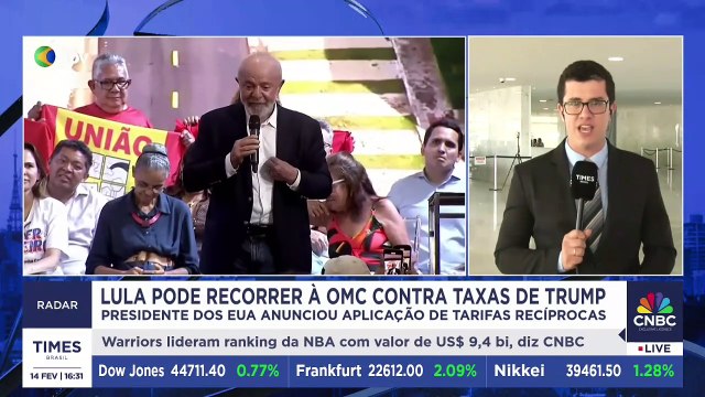 Lula pode ir à OMC contra taxas recíprocas anunciadas por Trump; Vinicius Torres Freire analisa
