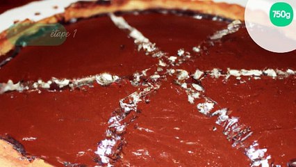Tarte au chocolat savoureuse