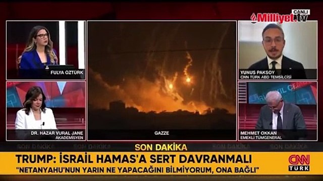 Trump'tan yeni Gazze açıklaması: İsrail Hamas'a sert davranmalı