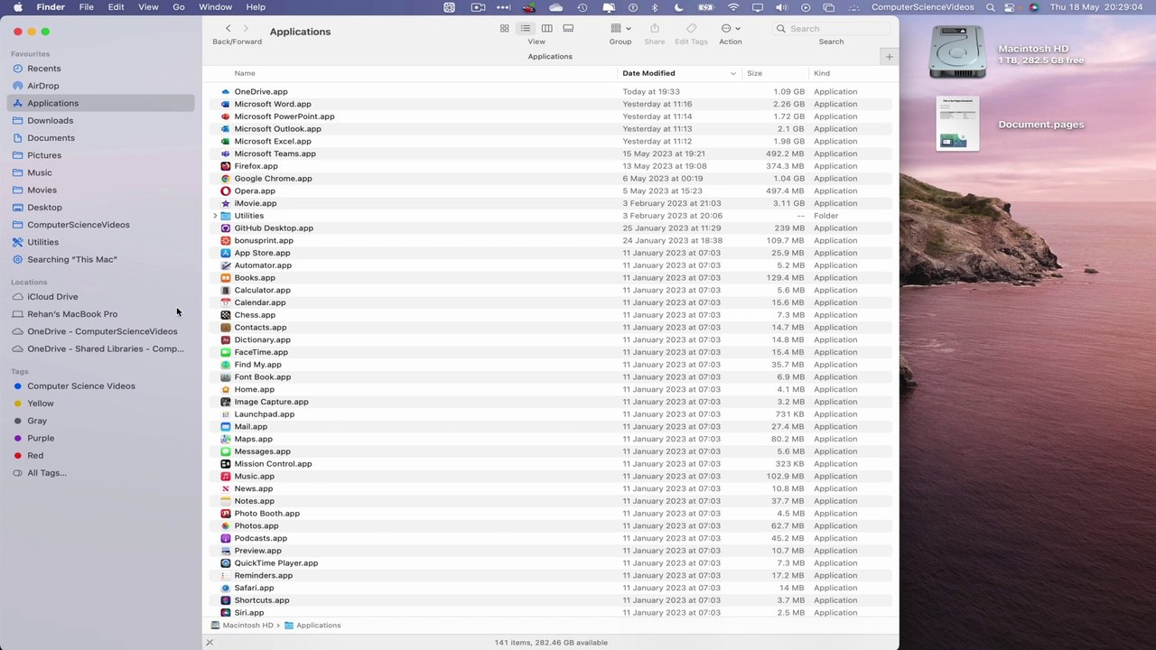 How to SHOW & HIDE the Path Bar On the Finder Application Using a Mac - Basic Tutorial | New