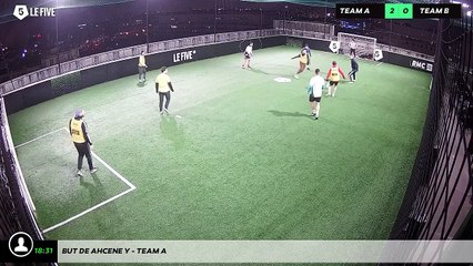 But de Ahcene Y - Team A