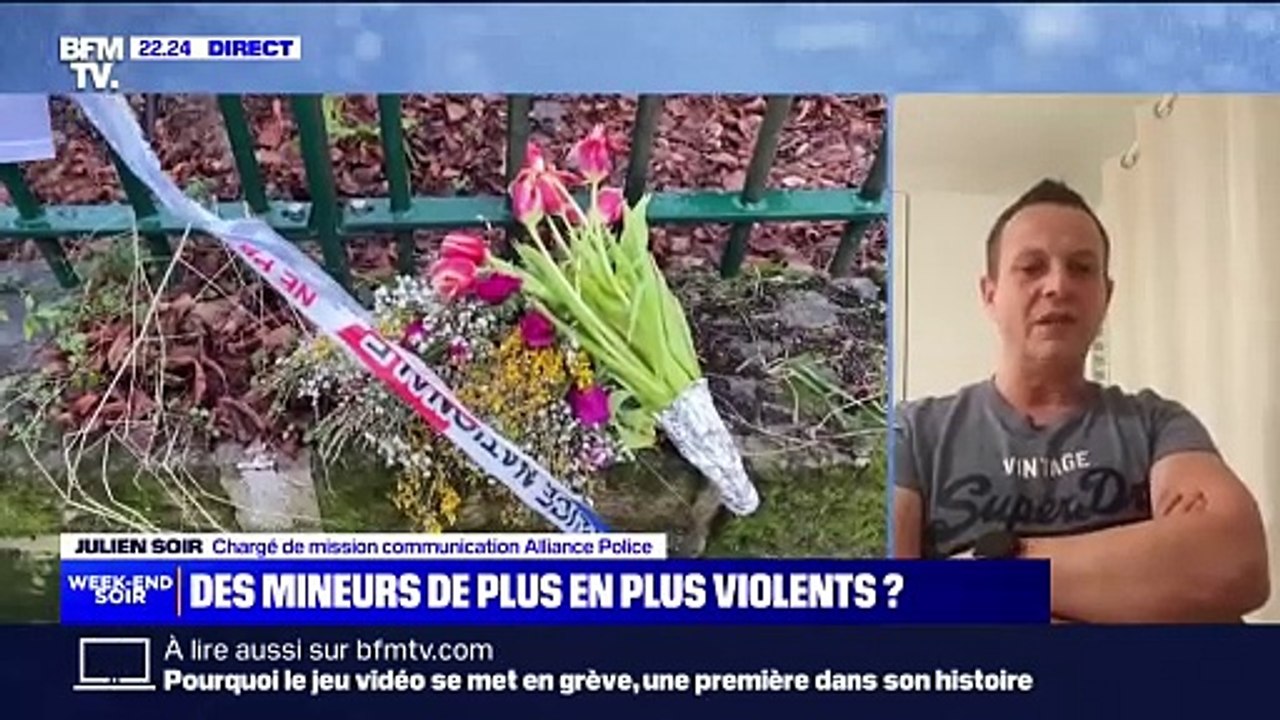 Justice des mineurs: "Il faut durcir" tout en ayant "un côté préventif", estime Julien Soir (chargé de communication Alliance Police)