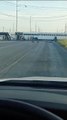Reportan bloqueo en carretera Reynosa - San Fernando