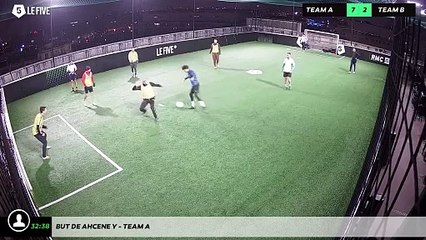 But de Ahcene Y - Team A
