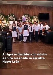 Brindan doloroso adiós a Daniela; Cerralvo