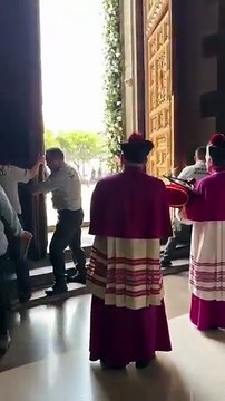 Llega la reliquia de San Judas Tadeo a tierras mexicanas (VIDEO)