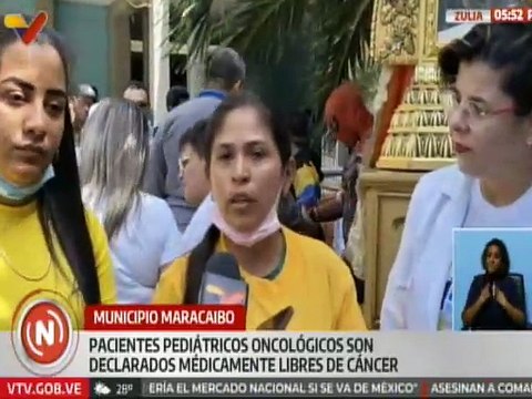 Hospital Universitario de Maracaibo declara a pacientes oncológicos pediátricos libres de cáncer
