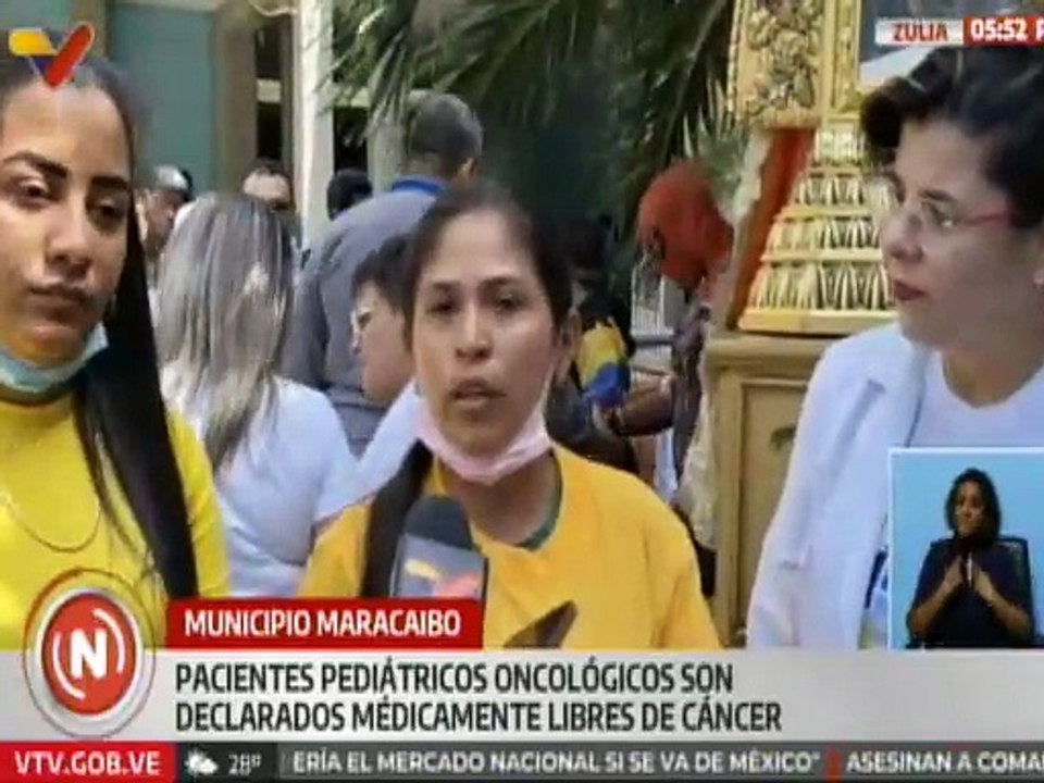 Hospital Universitario de Maracaibo declara a pacientes oncológicos pediátricos libres de cáncer