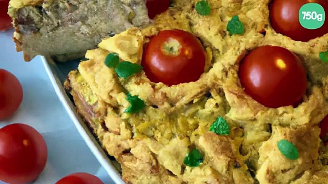 Cake au thon tomates